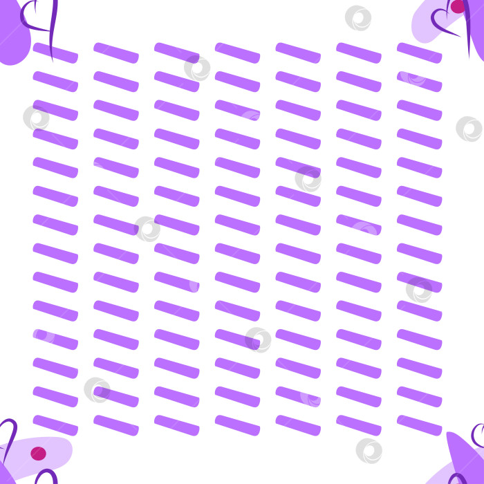 Скачать Бесшовный фиолетовый узор. Абстрактный геометрический фон. Векторная иллюстрация фотосток Ozero