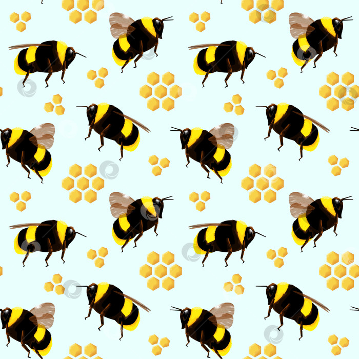 Скачать Пчелы и соты фотосток Ozero