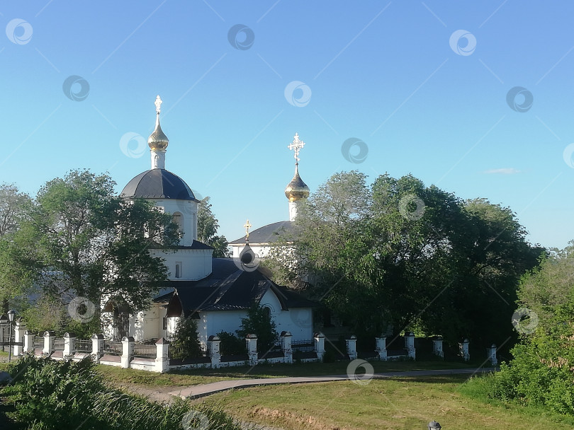 Скачать Церковь Константина и Елены на острове Свияжск в Татарстане фотосток Ozero