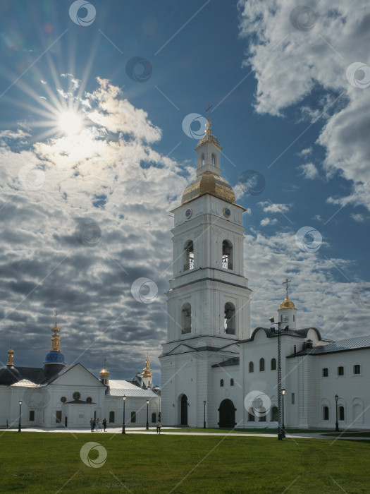 Скачать Соборная колокольня. Тобольск. Тюменская область фотосток Ozero