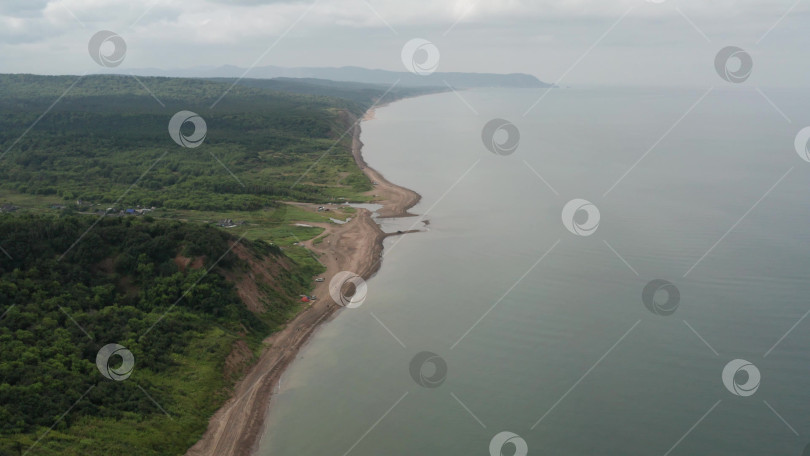 Скачать Морской берег. Александровск-Сахалинский. Остров Сахалин. 2019 год. фотосток Ozero