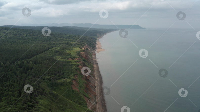 Скачать Морской берег. Александровск-Сахалинский. Остров Сахалин. 2019 год. фотосток Ozero