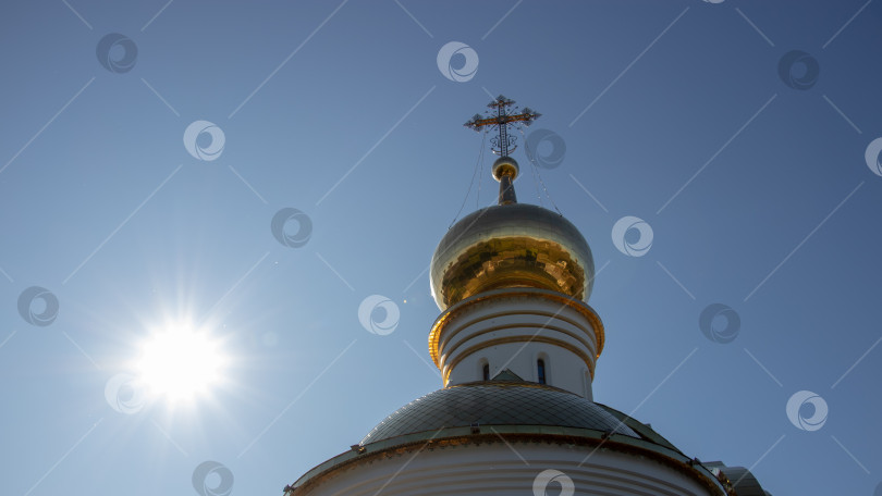 Скачать Храм преподобного Серафима Саровского. Хабаровск, 2019 год. фотосток Ozero