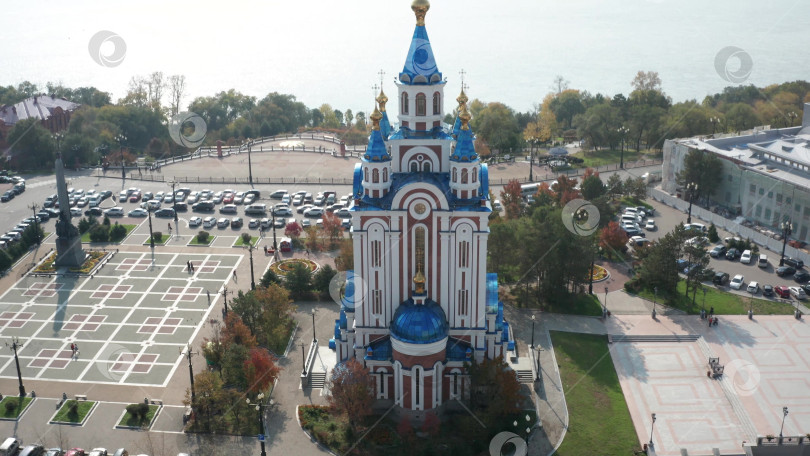 Скачать Город-Хабаровский кафедральный собор Успения Пресвятой Богородицы. фотосток Ozero