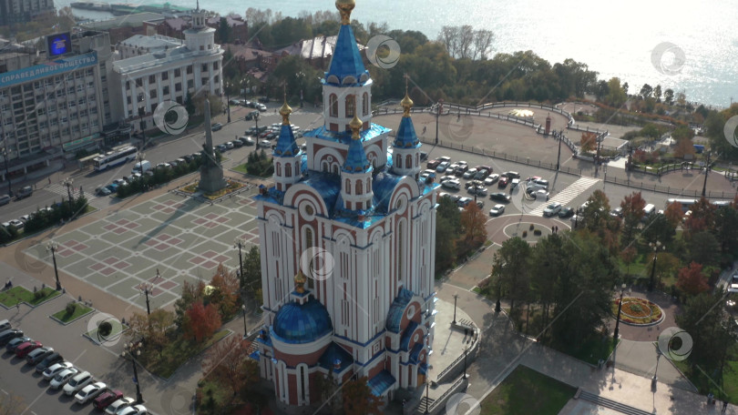 Скачать Город-Хабаровский кафедральный собор Успения Пресвятой Богородицы. фотосток Ozero