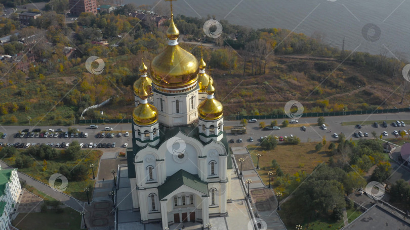 Скачать Спасо-Преображенский кафедральный собор. Хабаровск. 2019 год. фотосток Ozero