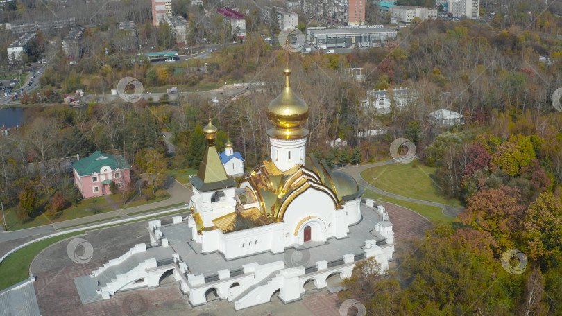 Скачать Храм преподобного Серафима Саровского. Хабаровск, 2019 год. фотосток Ozero