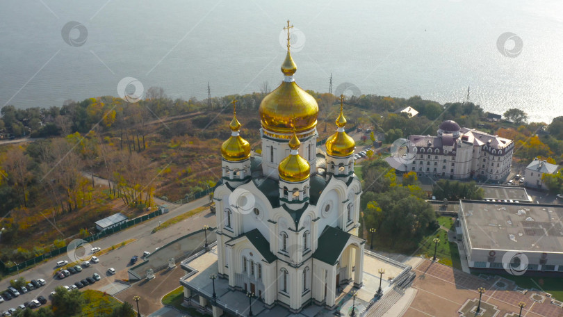 Скачать Спасо-Преображенский кафедральный собор. Хабаровск. 2019 год. фотосток Ozero