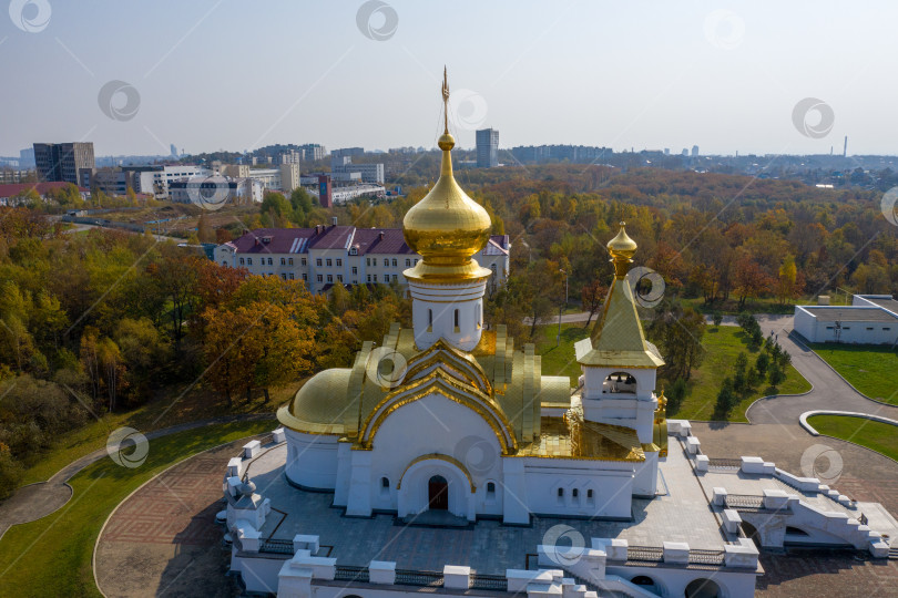 Скачать Храм преподобного Серафима Саровского. Хабаровск, 2019 год. фотосток Ozero