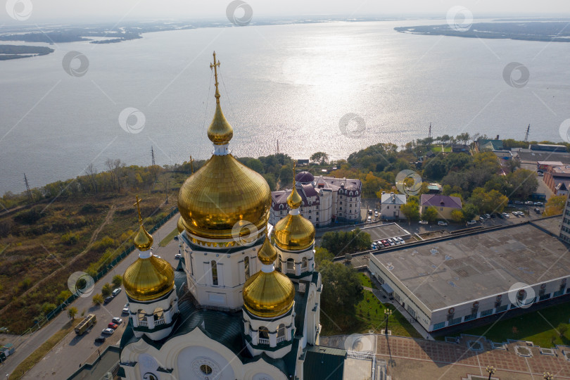 Скачать Спасо-Преображенский кафедральный собор. Хабаровск. 2019 год. фотосток Ozero