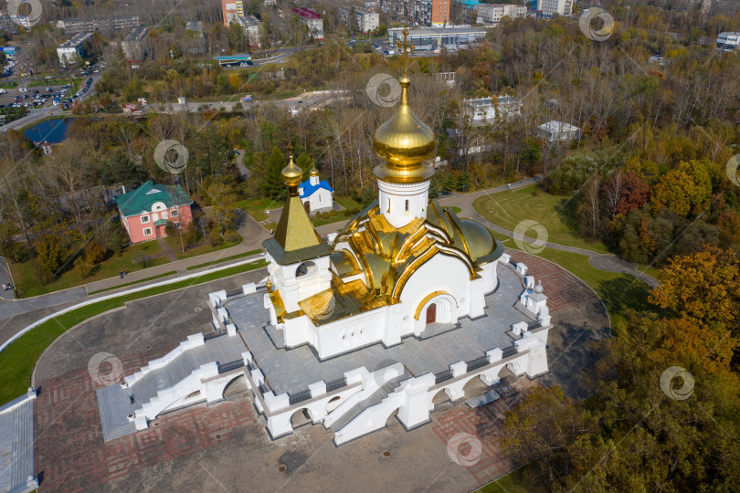 Скачать Храм преподобного Серафима Саровского. Хабаровск, 2019 год. фотосток Ozero