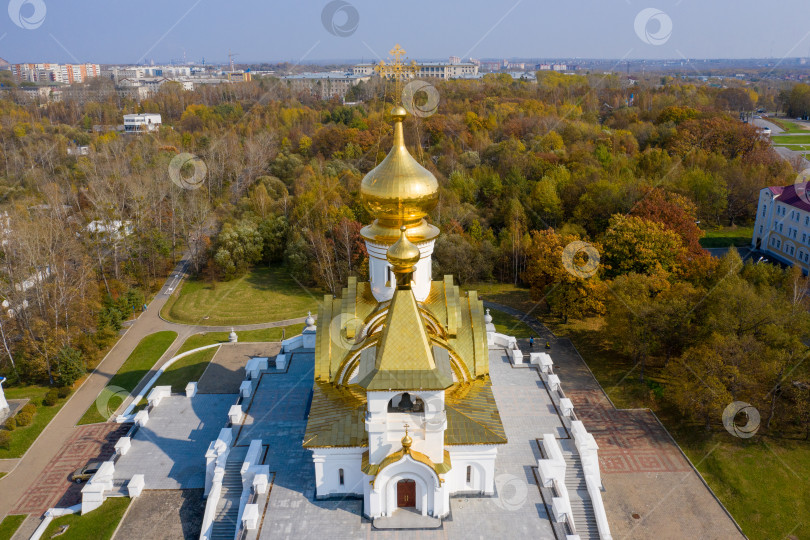 Скачать Храм преподобного Серафима Саровского. Хабаровск, 2019 год. фотосток Ozero