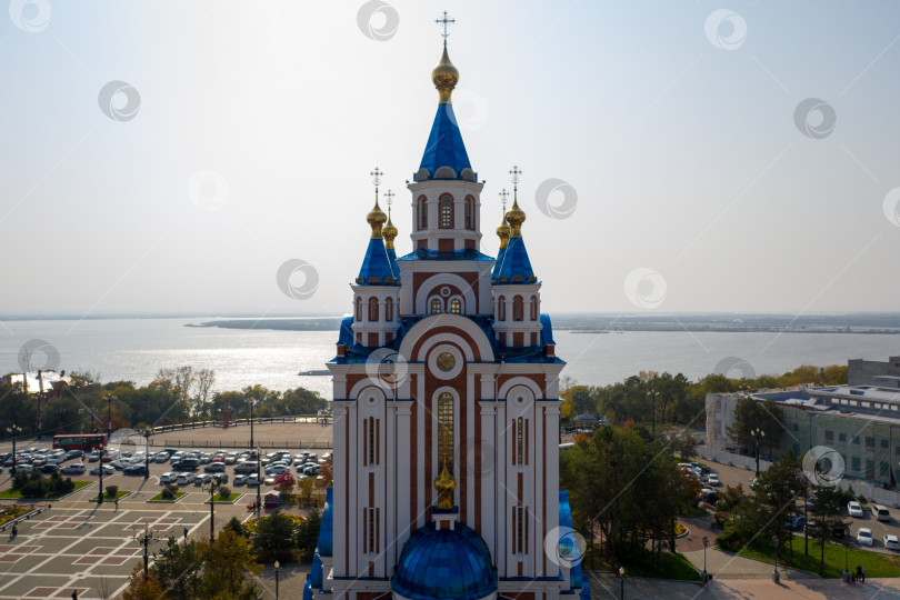 Скачать Город-Хабаровский кафедральный собор Успения Пресвятой Богородицы. фотосток Ozero