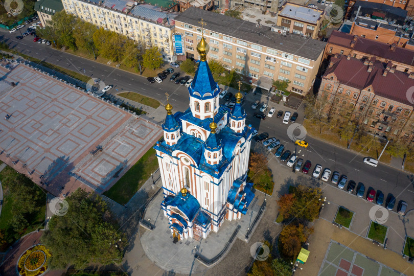 Скачать Город-Хабаровский кафедральный собор Успения Пресвятой Богородицы. фотосток Ozero