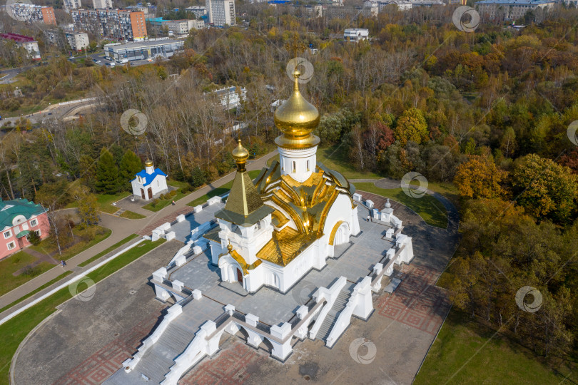 Скачать Храм преподобного Серафима Саровского. Хабаровск, 2019 год. фотосток Ozero