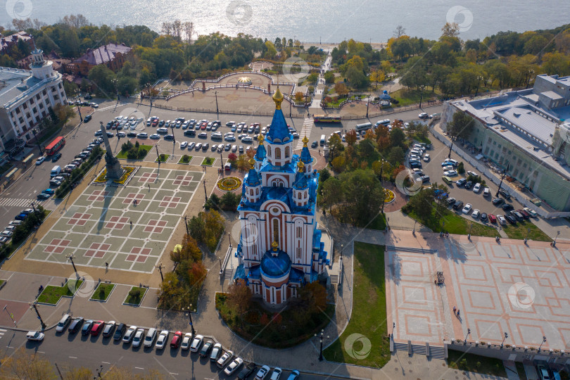 Скачать Город-Хабаровский кафедральный собор Успения Пресвятой Богородицы. фотосток Ozero