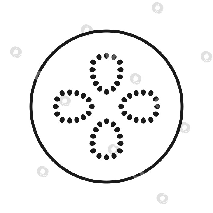 Скачать Цуккини, контурный векторный знак, линейный значок, выделенный на белом фоне фотосток Ozero