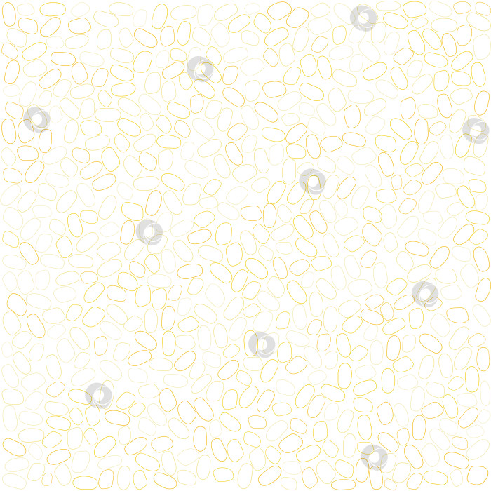 Скачать Бесшовный узор из бесформенных овалов золотисто-желтых оттенков. идеальные бесшовные фоновые пиксели фотосток Ozero