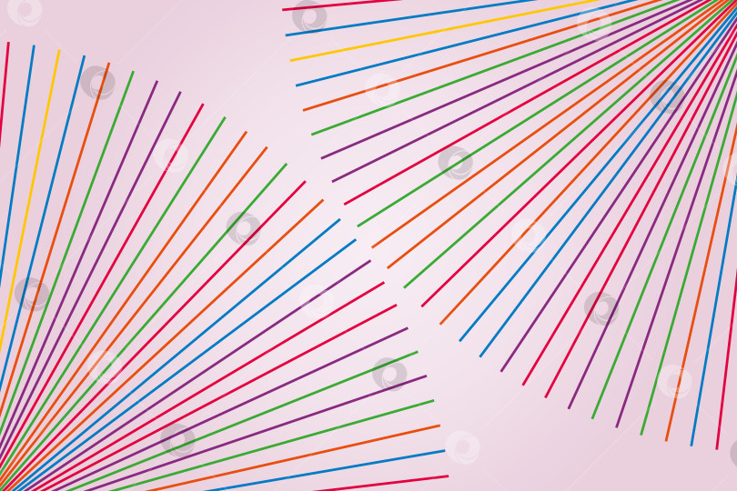 Скачать Абстрактный геометрический фон с разноцветными линиями. Векторная текстура фона фотосток Ozero