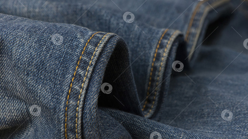 Скачать Голубая джинсовая ткань фотосток Ozero