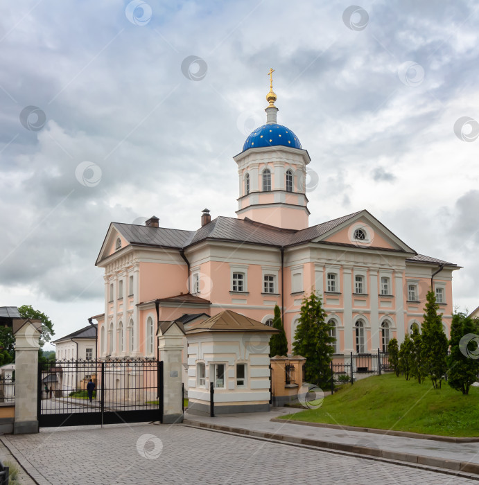 Скачать Оптина пустынь. Храм в честь преподобной Марии Египетской фотосток Ozero