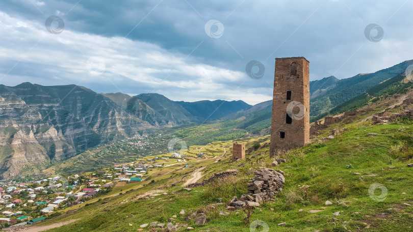 Скачать Село Гоор, Дагестан, Россия фотосток Ozero