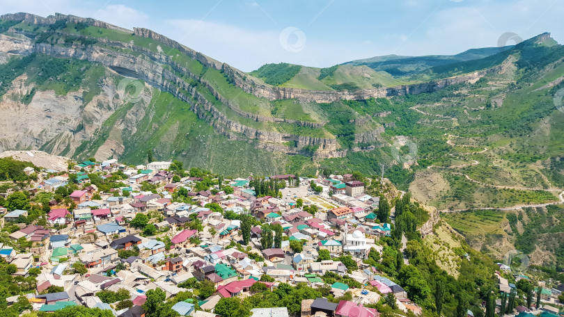 Скачать Село Гуниб, Республика Дагестан, Россия фотосток Ozero