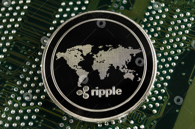 Скачать Ripple - это современный способ обмена и настоящая криптовалюта фотосток Ozero