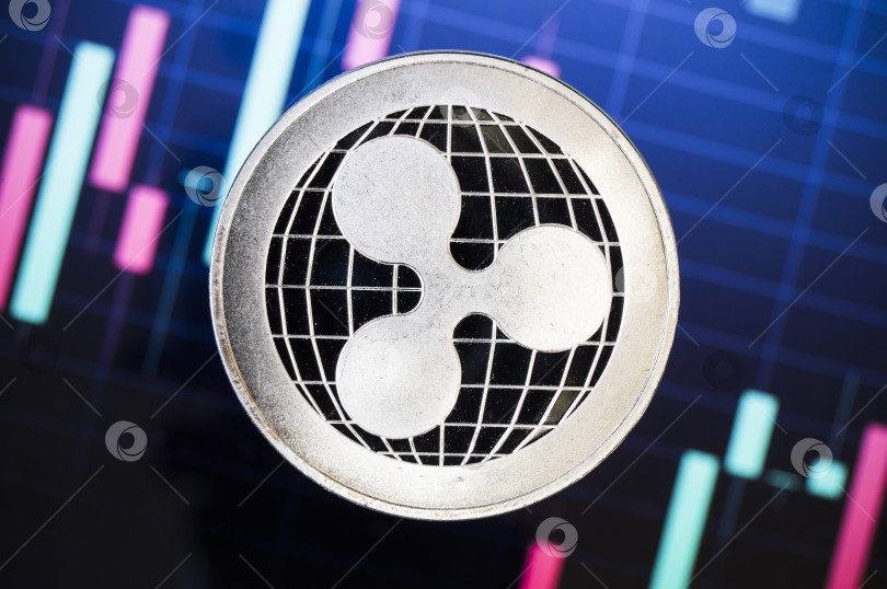 Скачать Ripple - это современный способ обмена и настоящая криптовалюта фотосток Ozero