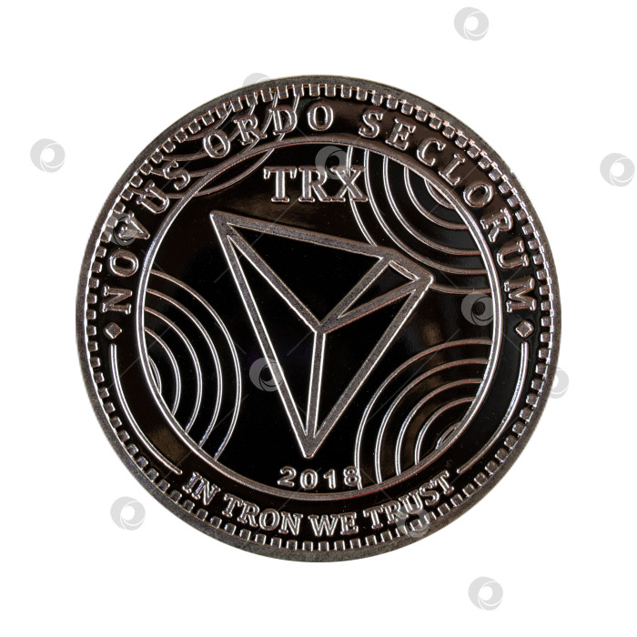 Скачать Tron TRX - это современный способ обмена, и эта криптовалюта является удобным платежным средством на финансовом и веб-рынке фотосток Ozero