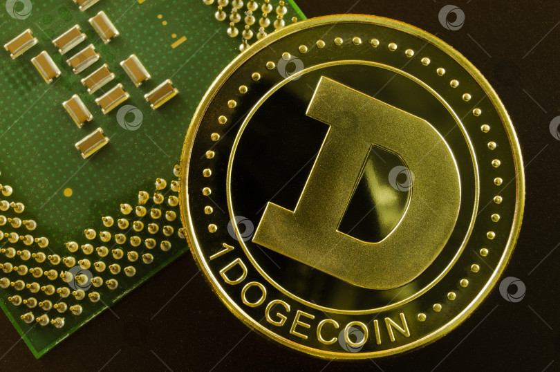 Скачать Dogecoin - это современный способ обмена, и эта криптовалюта является удобным платежным средством в финансовом секторе фотосток Ozero