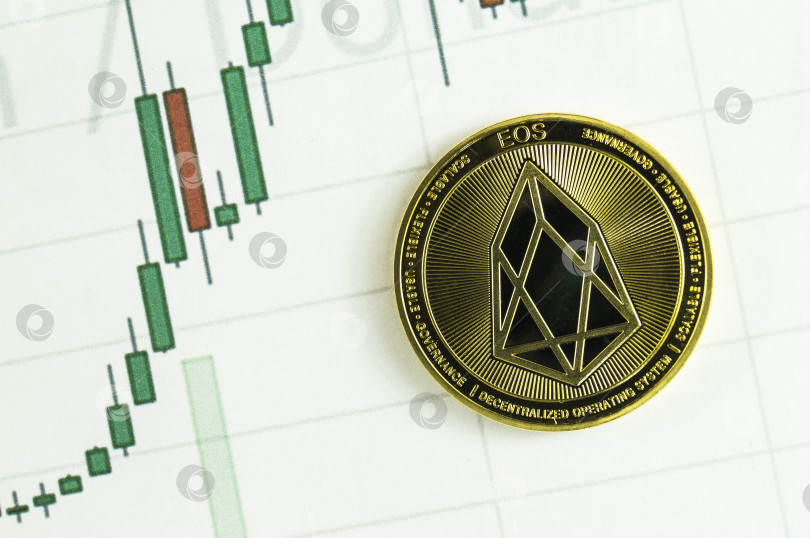 Скачать Eosio EOS - это современный способ обмена, и эта криптовалюта является удобным платежным средством на финансовом и веб-рынках фотосток Ozero