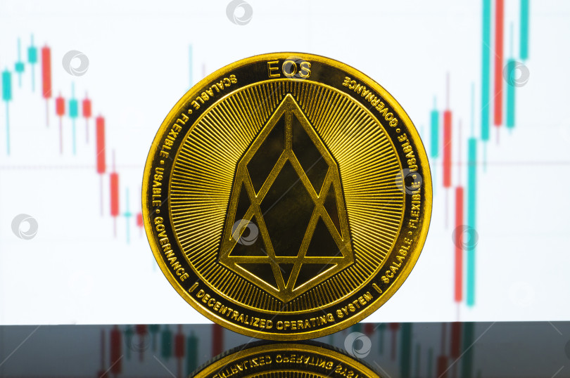 Скачать Eosio EOS - это современный способ обмена, и эта криптовалюта является удобным платежным средством на финансовом и веб-рынках фотосток Ozero