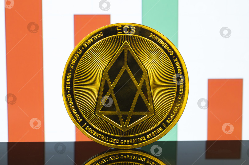 Скачать Eosio EOS - это современный способ обмена, и эта криптовалюта является удобным платежным средством на финансовом и веб-рынках фотосток Ozero