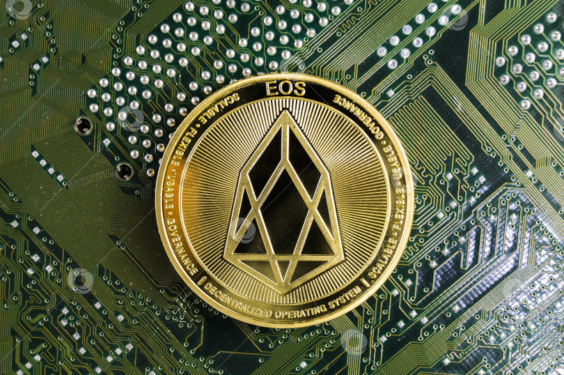 Скачать Eosio EOS - это современный способ обмена, и эта криптовалюта является удобным платежным средством на финансовом и веб-рынках фотосток Ozero