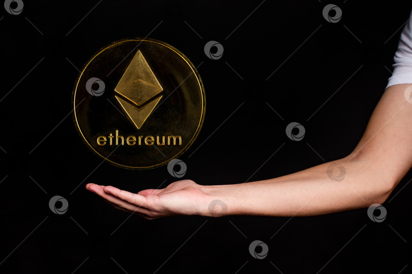 Скачать Элементы криптовалюты ethereum попадают под раздачу фотосток Ozero