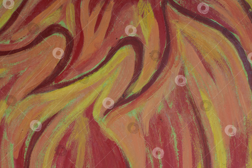 Скачать Абстрактный разноцветный фон. Деревянная поверхность окрашена мазками краски разных цветов фотосток Ozero