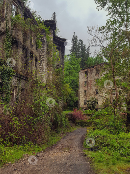 Скачать Город-призрак Акармара в Абхазии фотосток Ozero