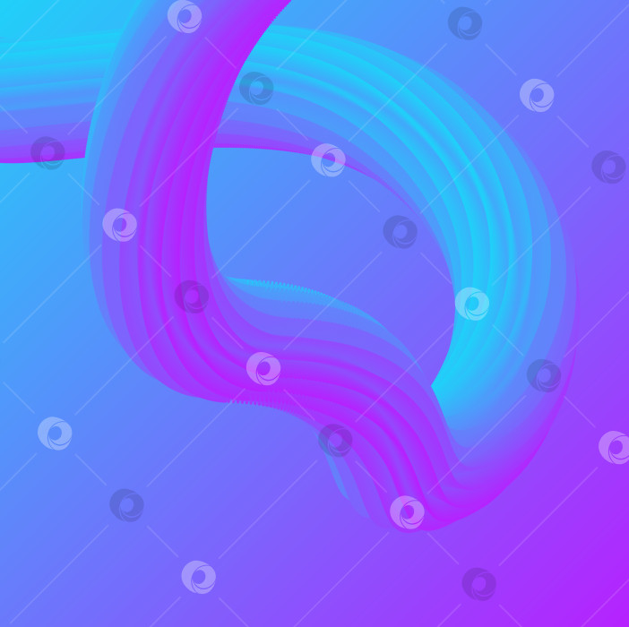 Скачать Абстрактный современный квадратный фон с сине-фиолетово-розовым градиентом, место для текста внизу фотосток Ozero