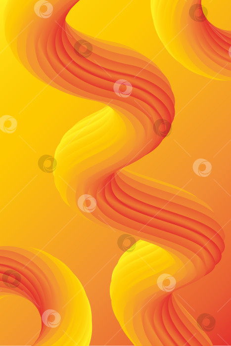 Скачать Абстрактный современный вертикальный фон с желто-оранжево-красным градиентом для историй фотосток Ozero