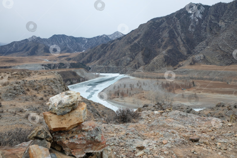 Скачать Алтай зимний фотосток Ozero