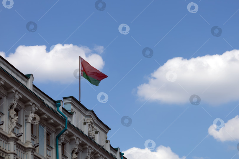 Скачать Флаг Республики Беларусь фотосток Ozero