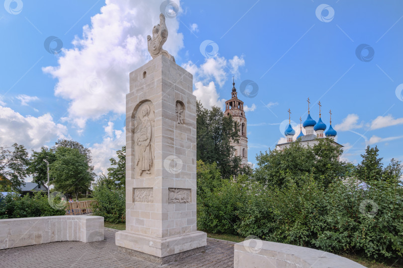 Скачать Символ постамент города Стародуб (Клязьминский городок). фотосток Ozero