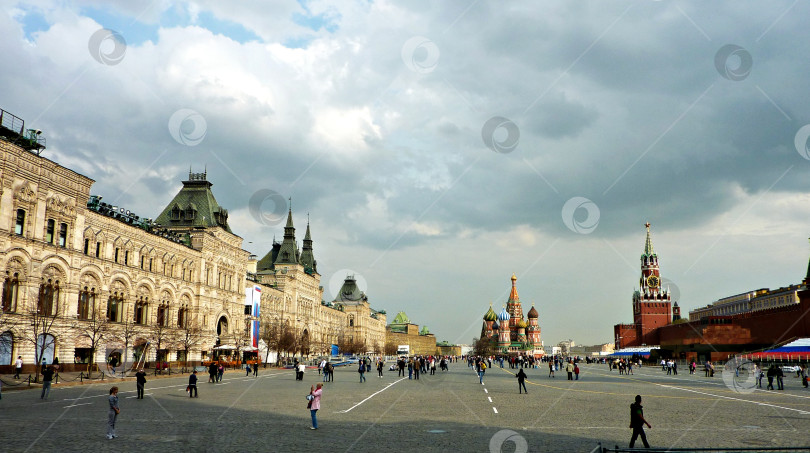 Скачать Москва, Россия - июль 2012: Красная площадь Москвы фотосток Ozero