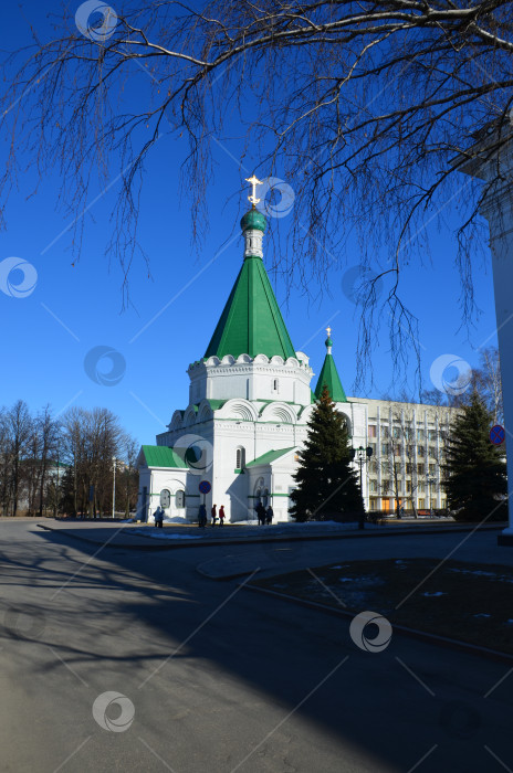 Скачать Собор Архангела Михаила в стенах Кремля Нижнего Новгорода фотосток Ozero