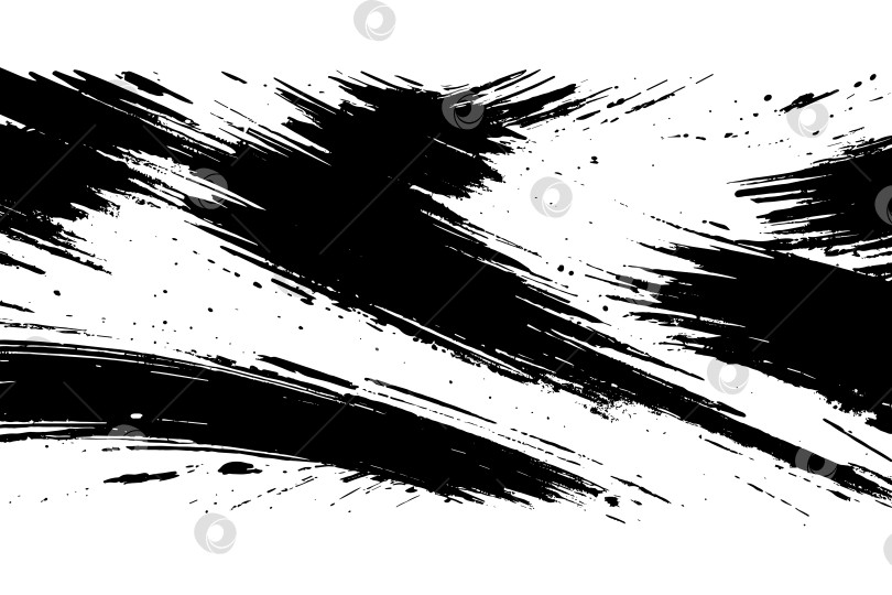 Скачать Черная гранжевая векторная текстура для ваших проектов фотосток Ozero