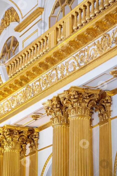 Скачать элементы интерьера Оружейного зала Зимнего дворца в Санкт-Петербурге фотосток Ozero