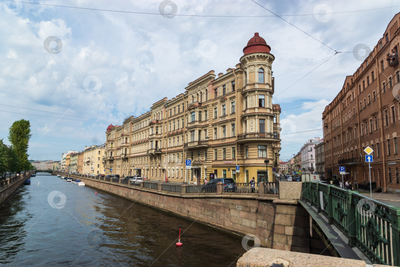 Скачать Санкт-Петербург, Россия, Доходный дом Ратькова-Рожнова, набережная канала Грибоедова, 71 фотосток Ozero