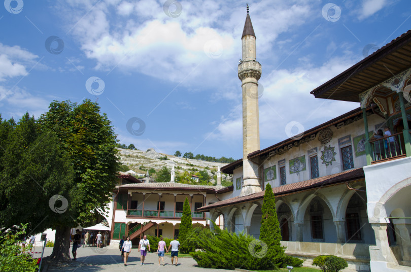 Скачать Ханский дворец в крымском Бахчисарае фотосток Ozero