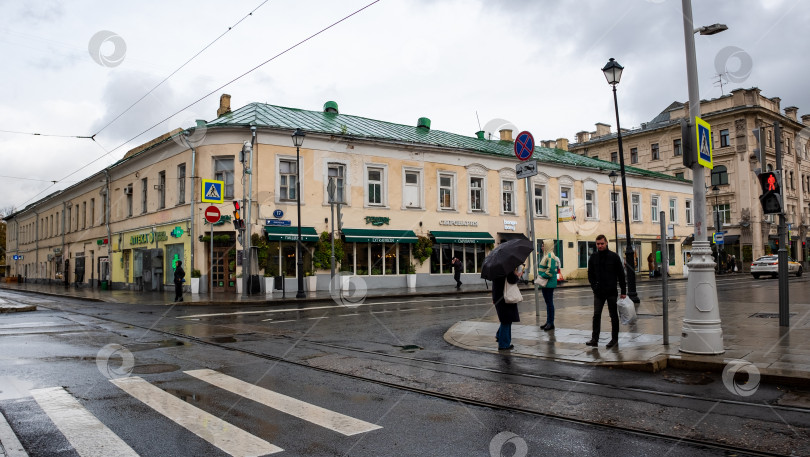 Скачать перекресток в центре российской столицы фотосток Ozero